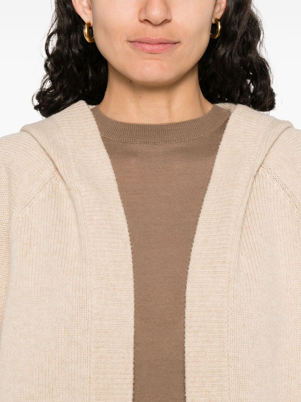 Wool and cashmere cardigan