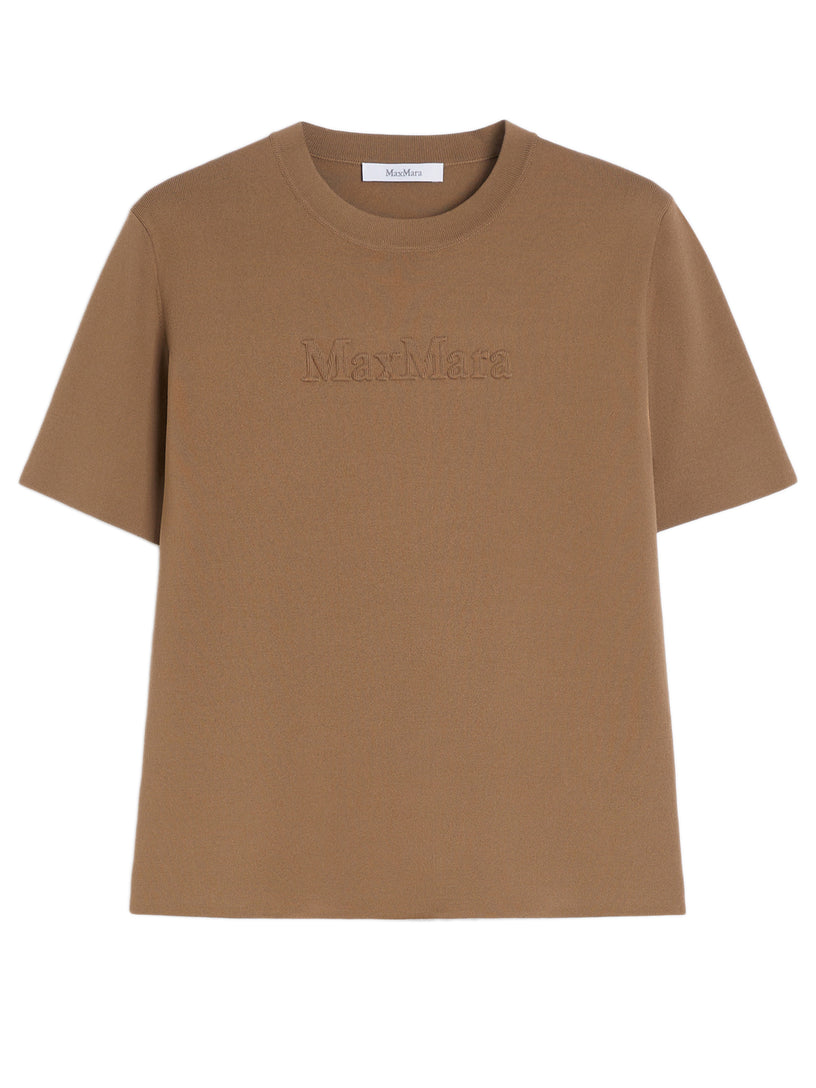 Viscose crepe yarn sweater