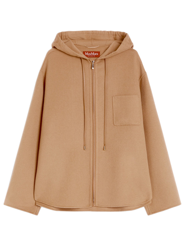 Wool, cashmere and silk sweatshirt