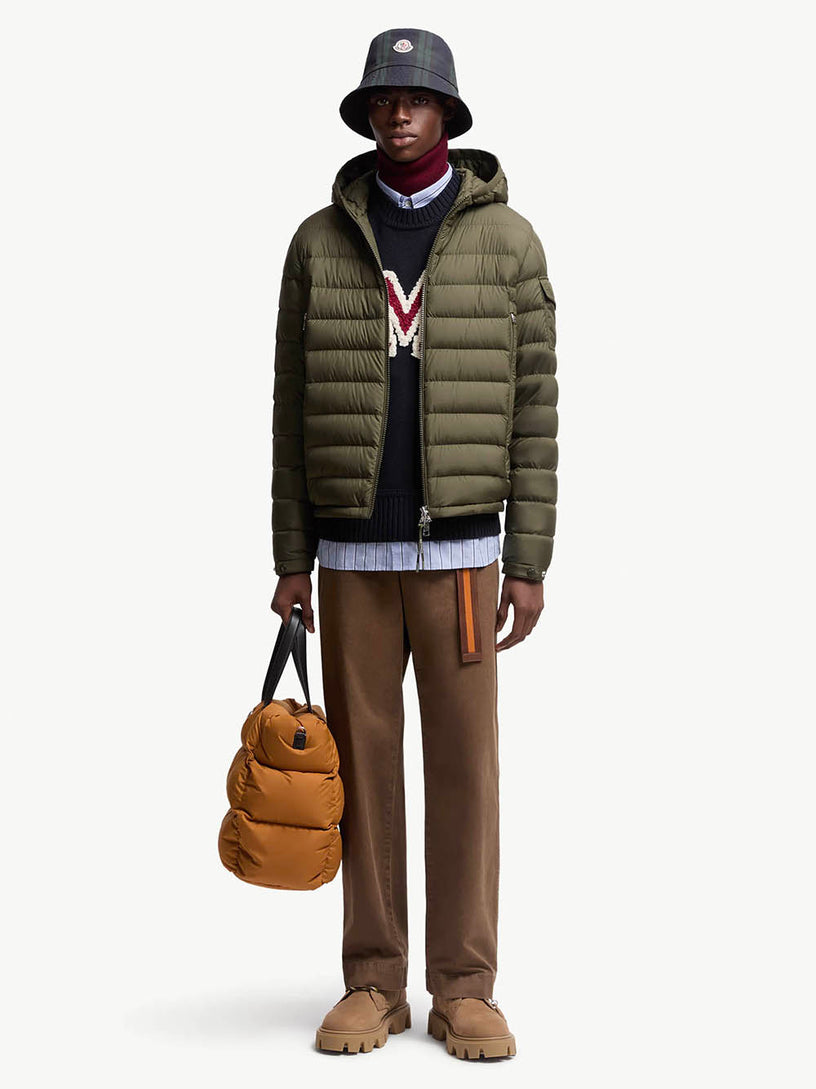 Galion Hooded Short Down Jacket