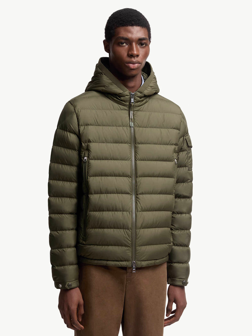 Galion Hooded Short Down Jacket