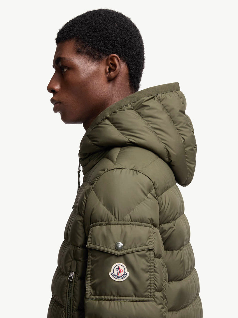 Galion Hooded Short Down Jacket