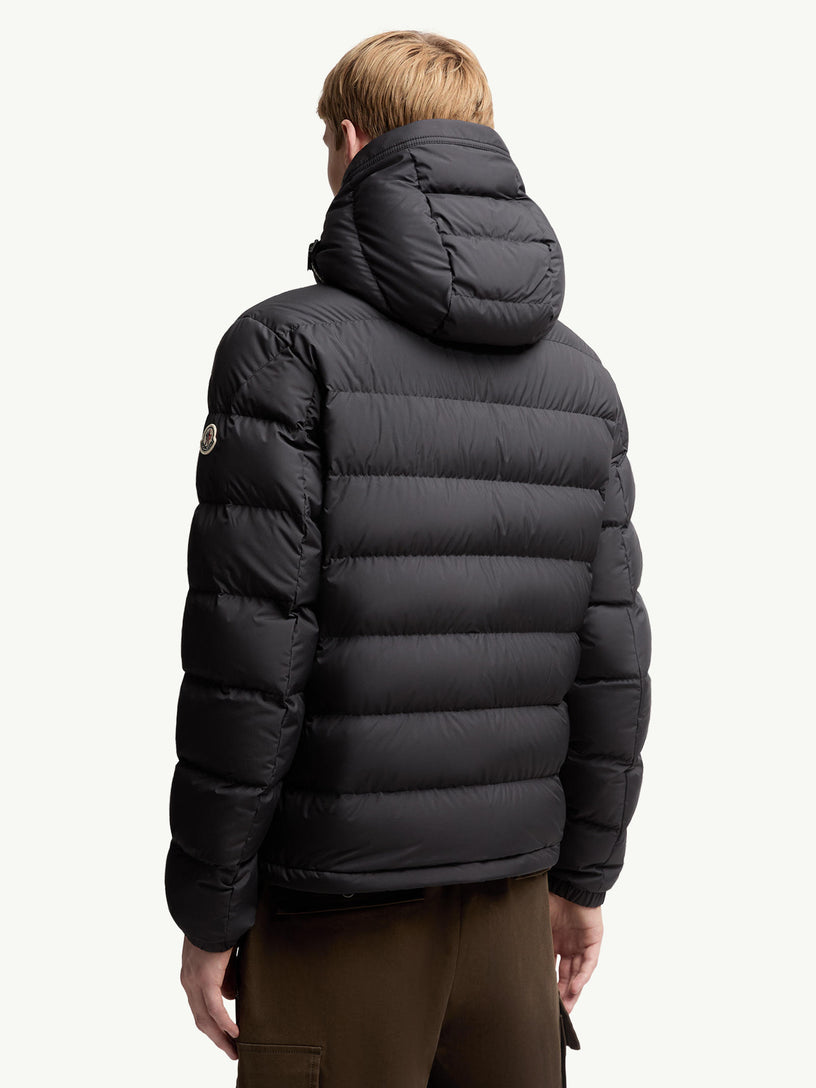 Laveraet short down jacket with hood