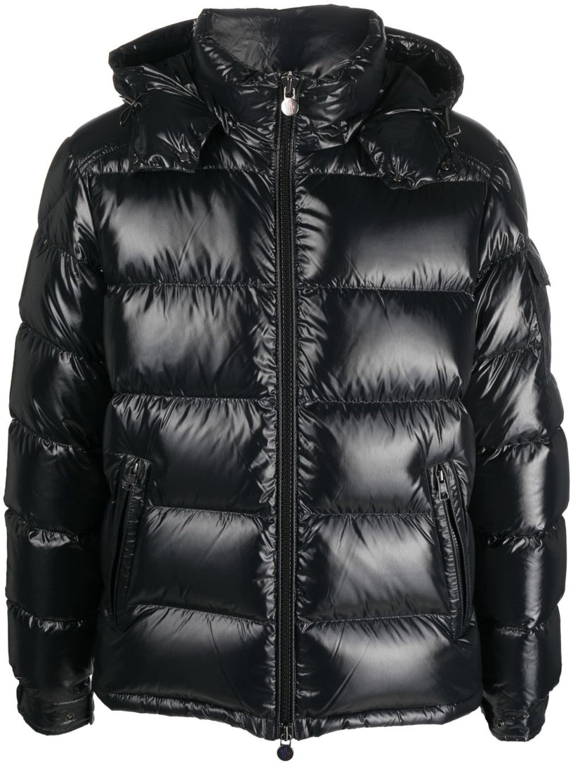 Moncler Maya short down jacket with hood