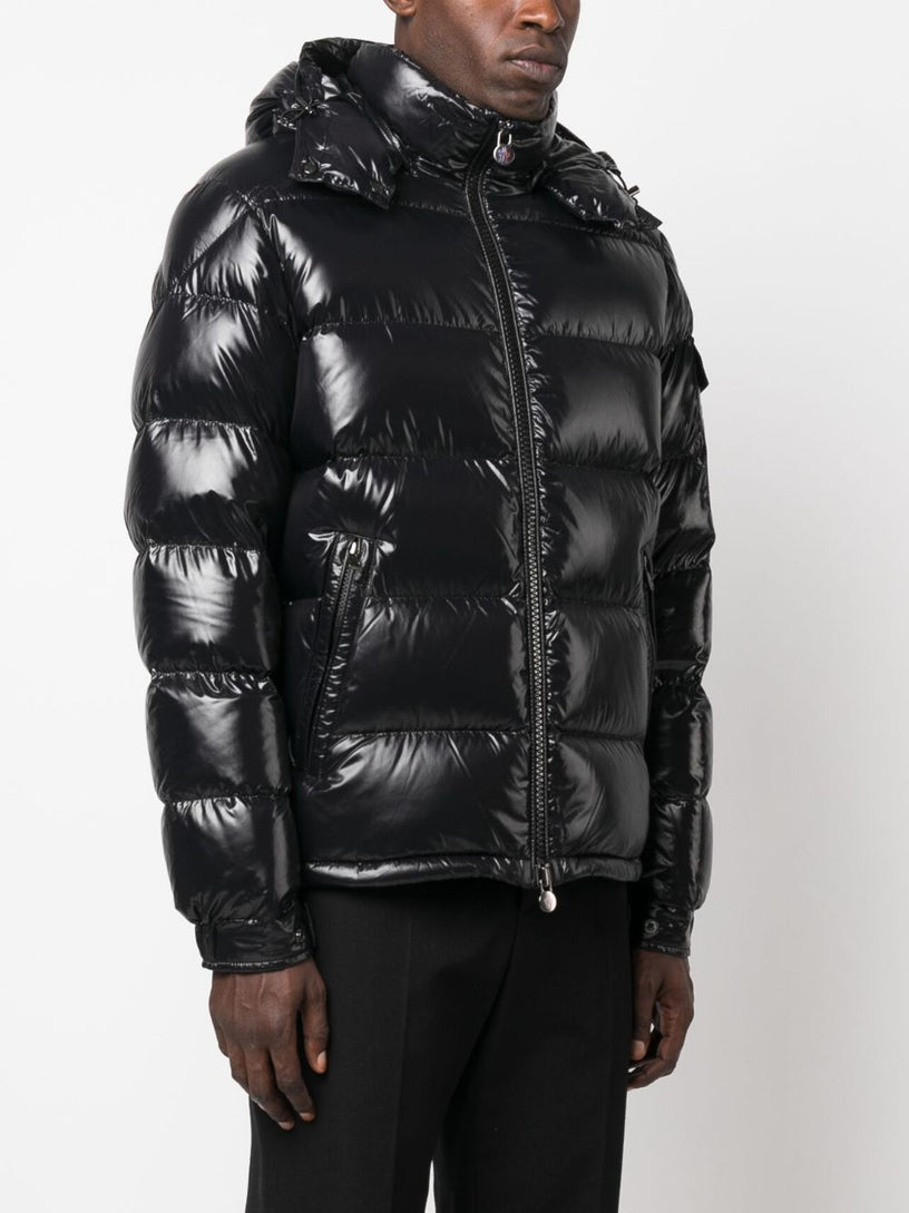 Moncler Maya short down jacket with hood