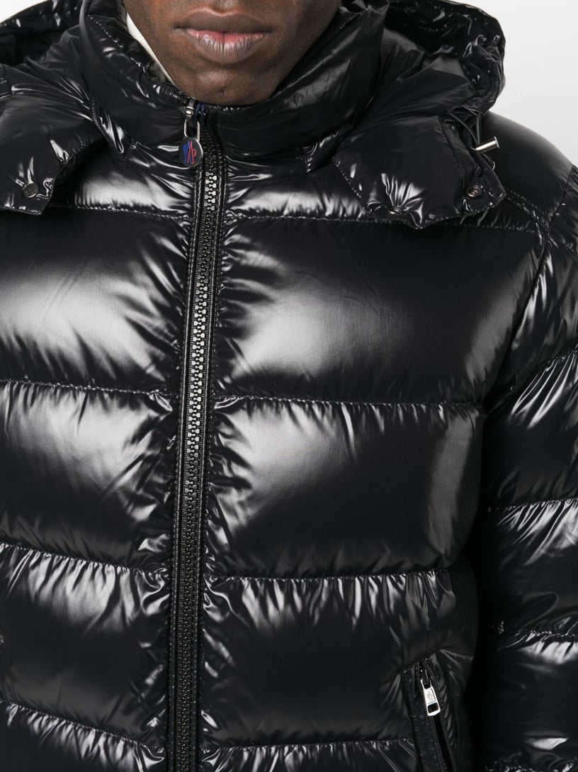 Moncler Maya short down jacket with hood