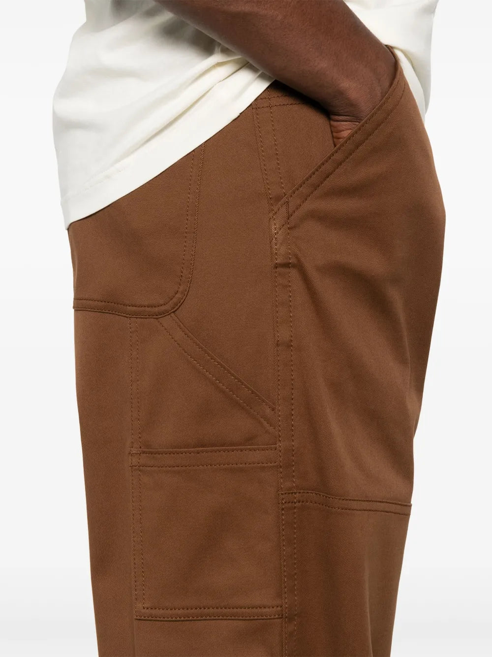 Cotton Gabardine Trousers
