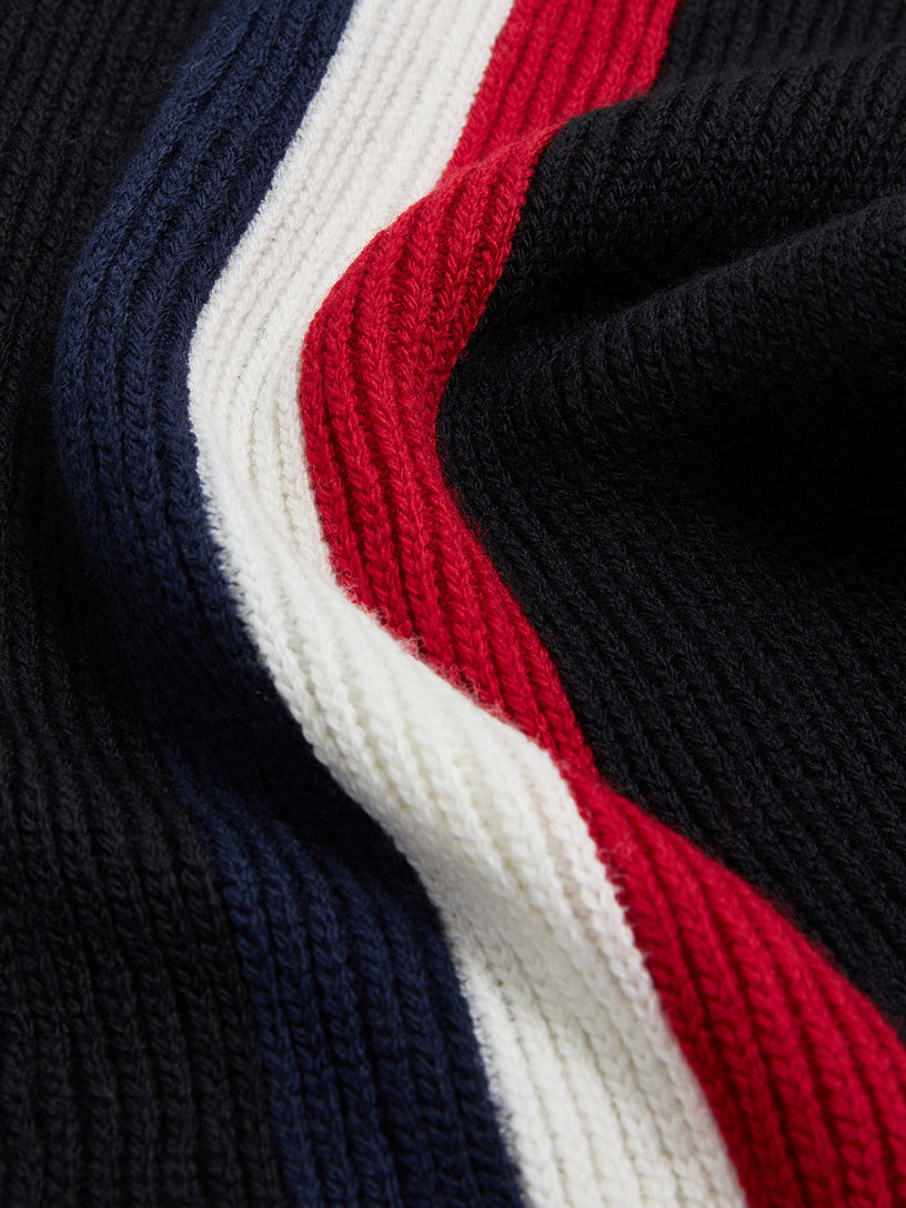Tricolour Wool Scarf
