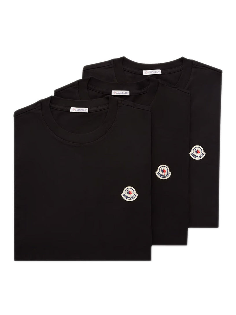 Logo Patch T-Shirt (Pack of Three)