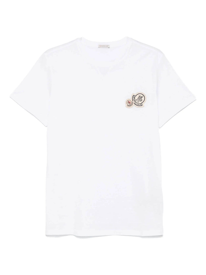 Double Logo Patch T-Shirt