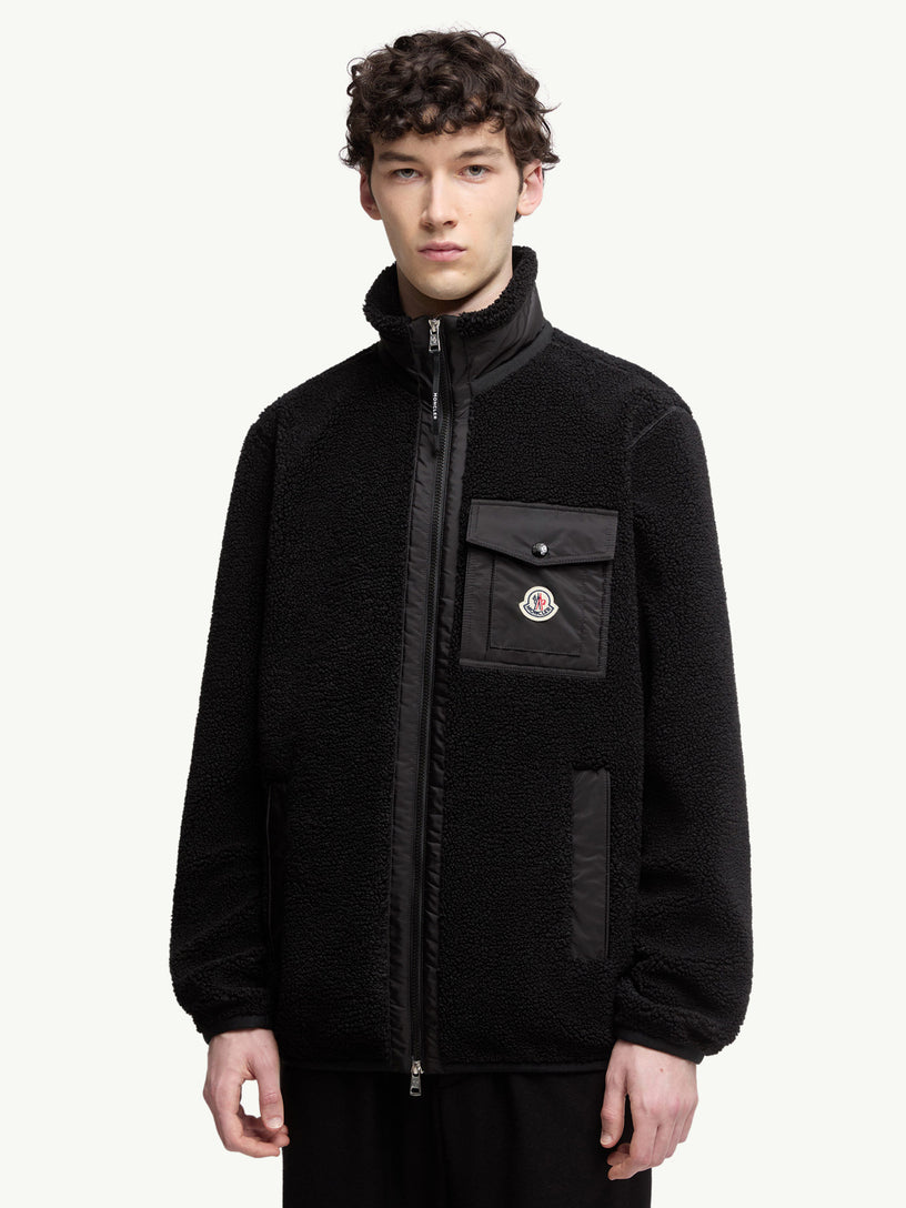 Teddy Zip-Up Sweatshirt with Pocket