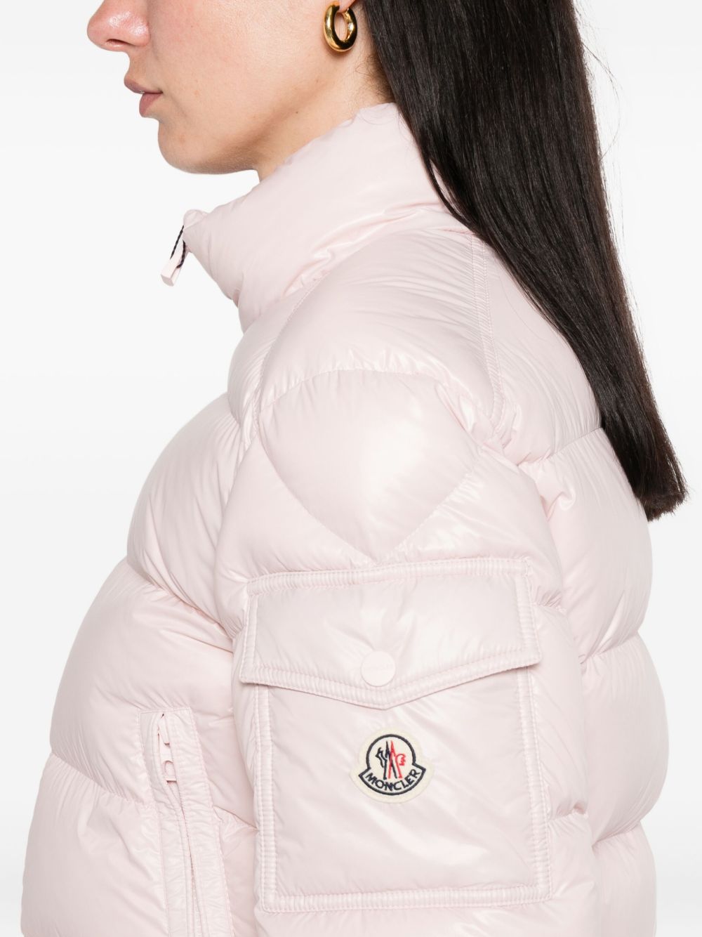 Piumino corto Petra MONCLER Rosa | Grifo210