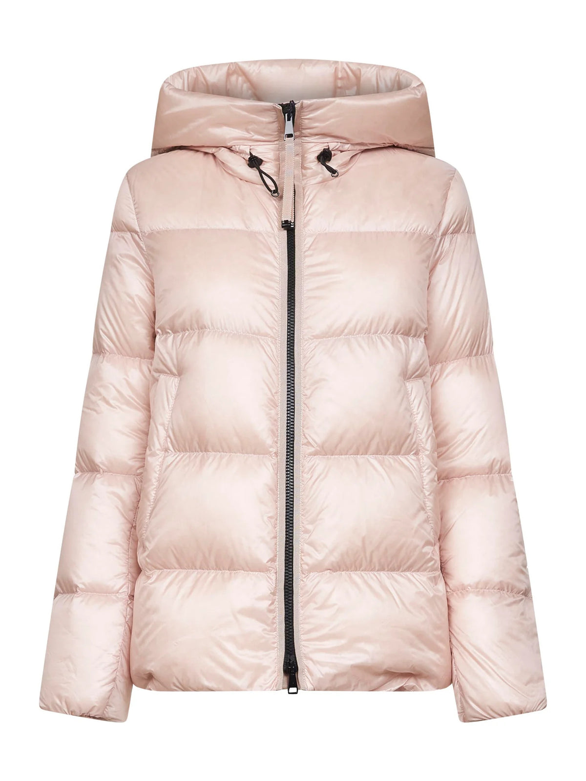 Serittes short down jacket with hood