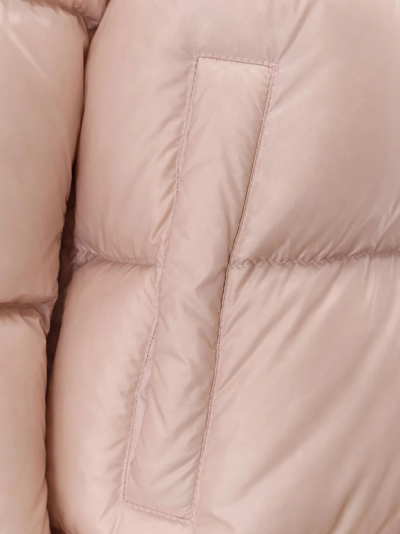 Serittes short down jacket with hood