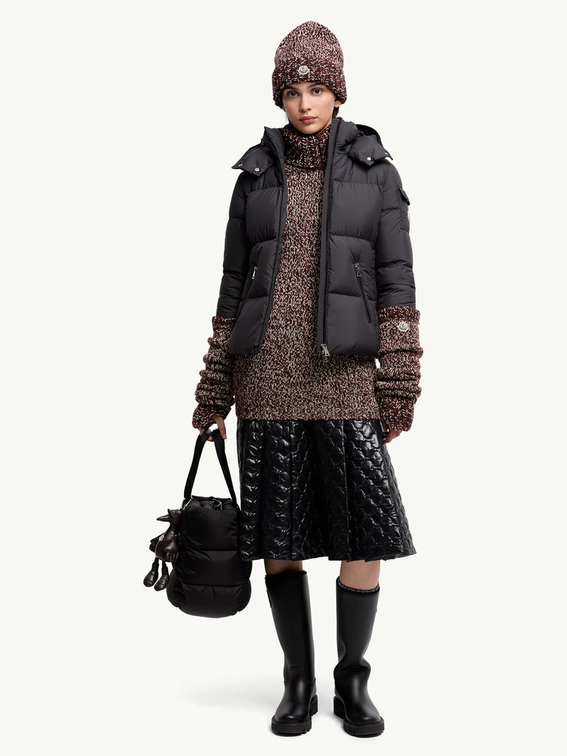 Fourmines short down jacket with hood