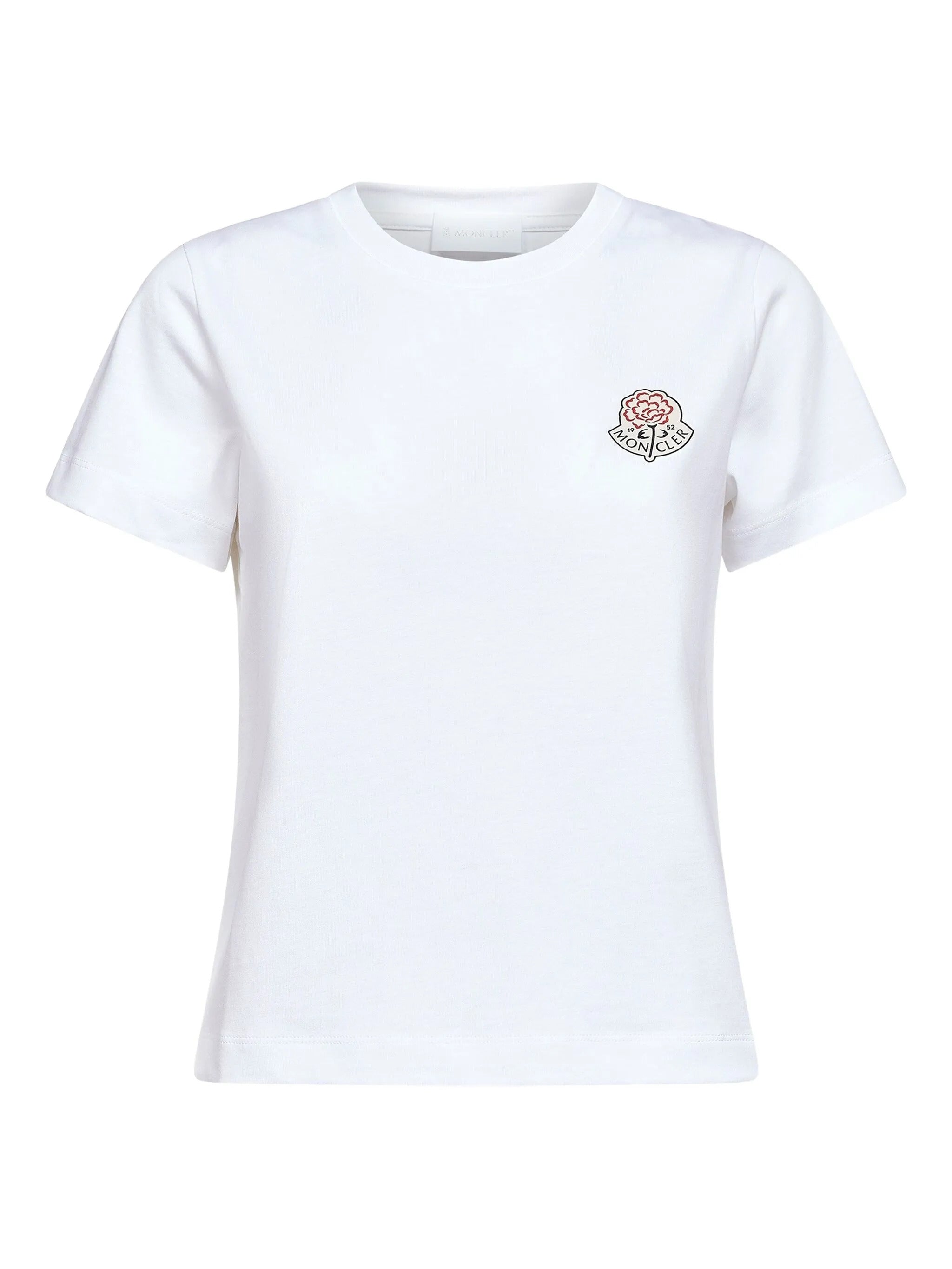 Logo T-shirt MONCLER Bianco | Grifo210
