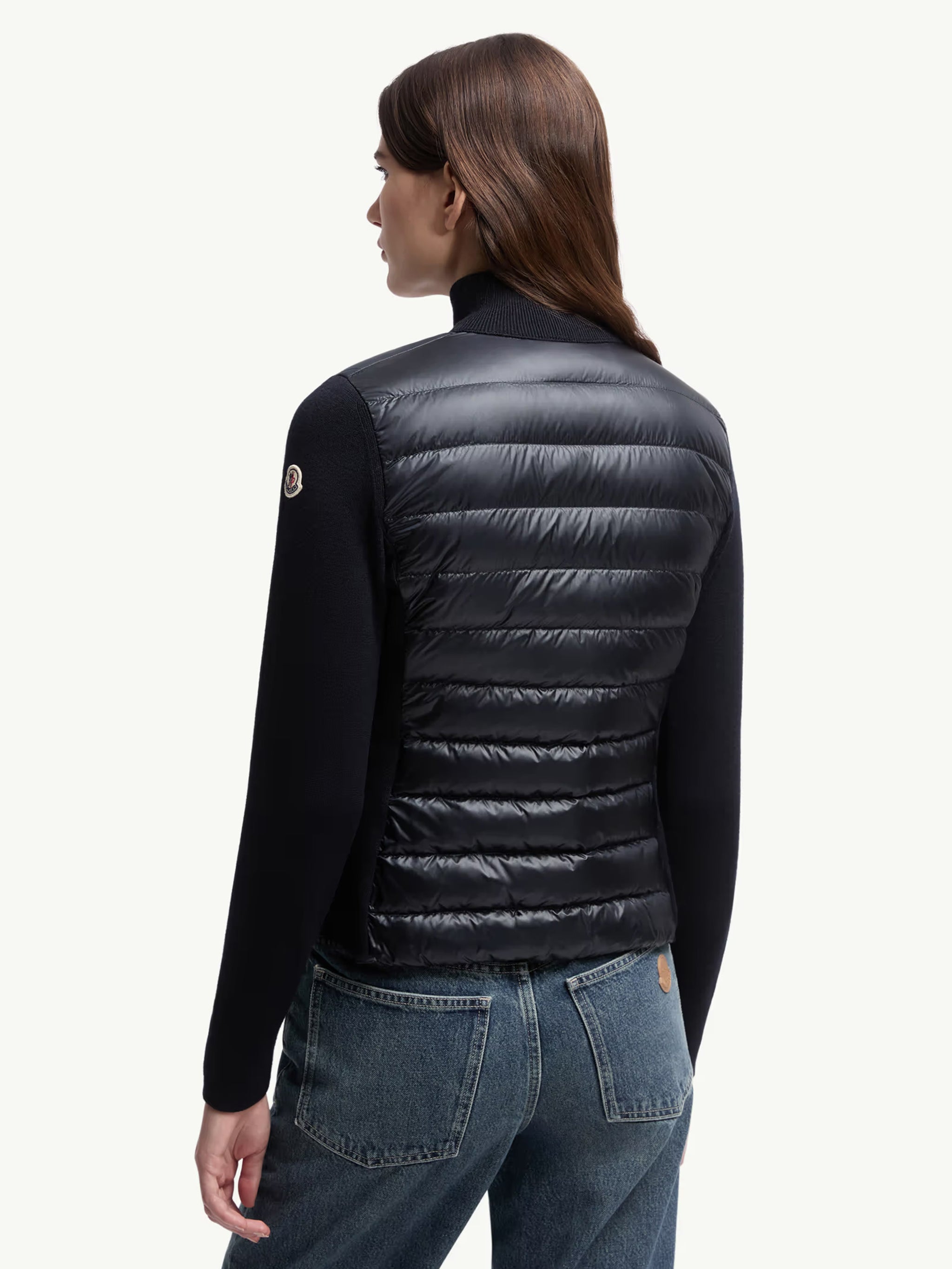 Cardigan tricot MONCLER Blu | Grifo210
