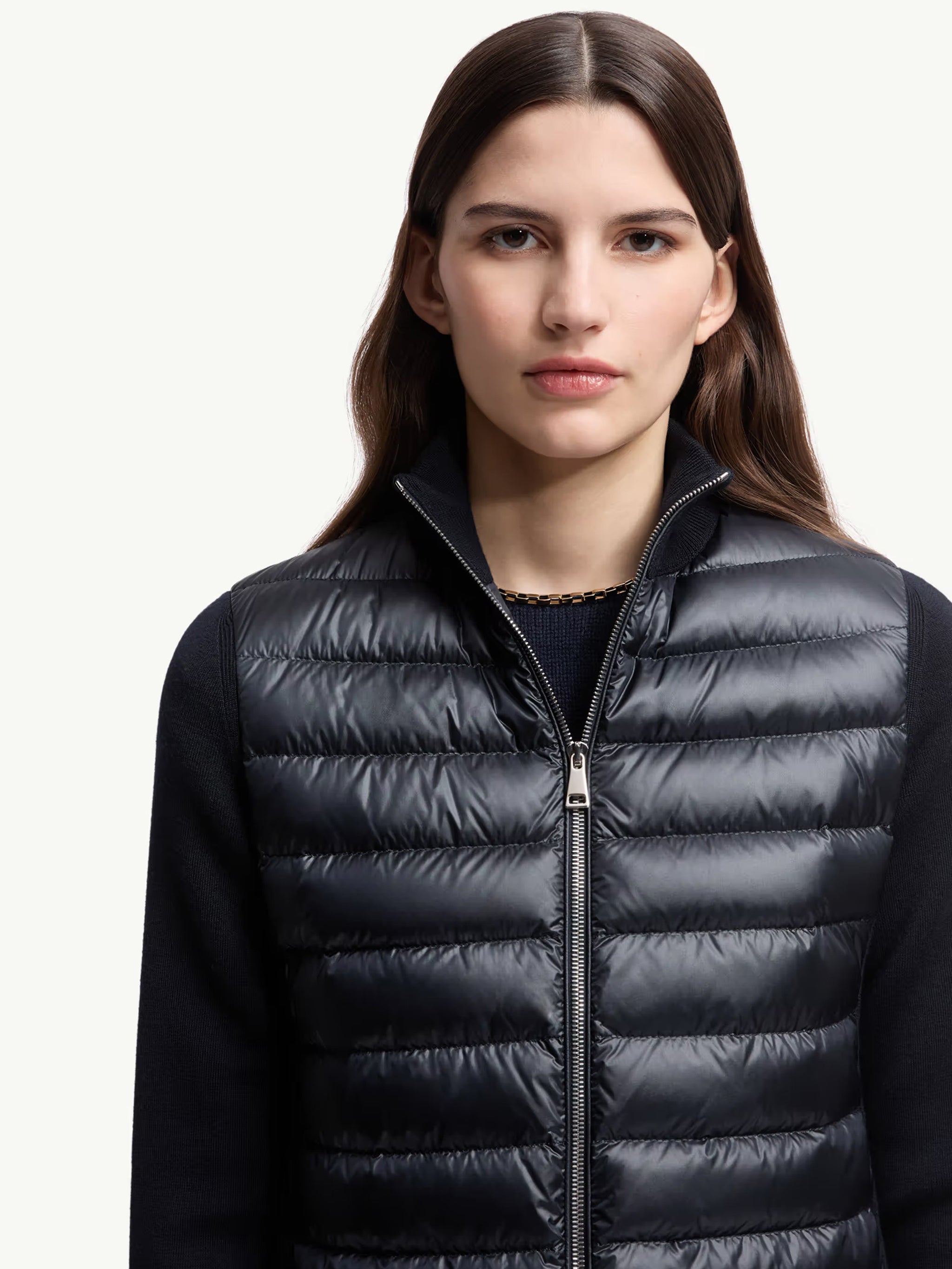 Cardigan tricot MONCLER Blu | Grifo210