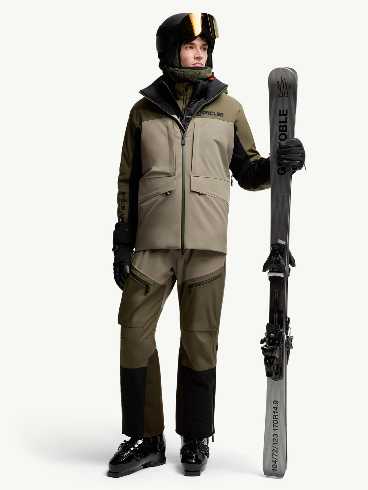 Vallatscha padded ski jacket with hood