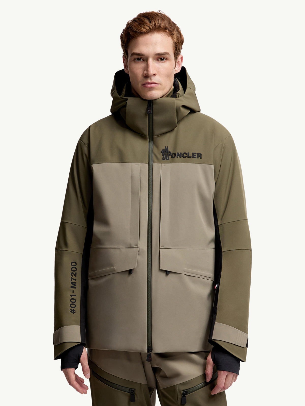 Vallatscha padded ski jacket with hood