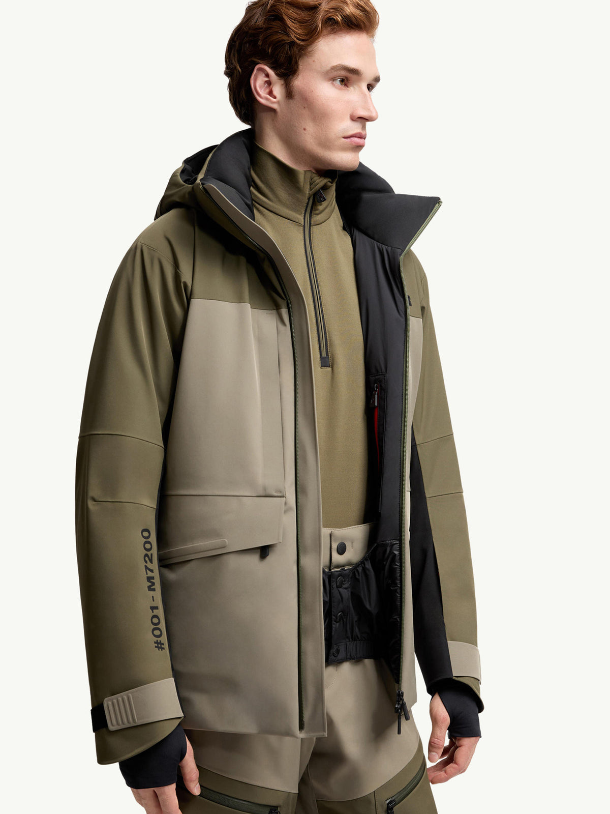 Vallatscha padded ski jacket with hood