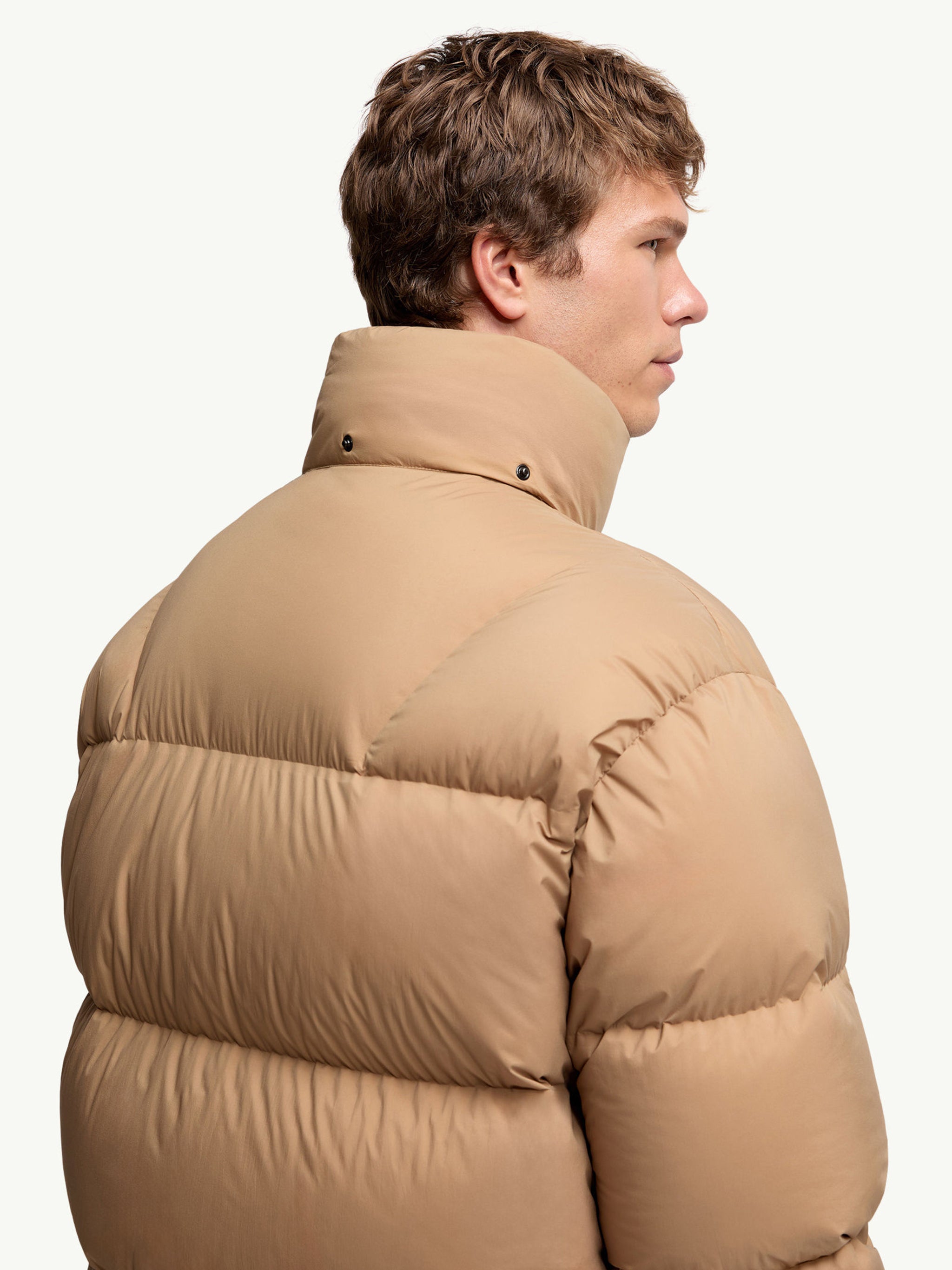 Coraia ski jacket with hood MONCLER Marrone | Grifo210