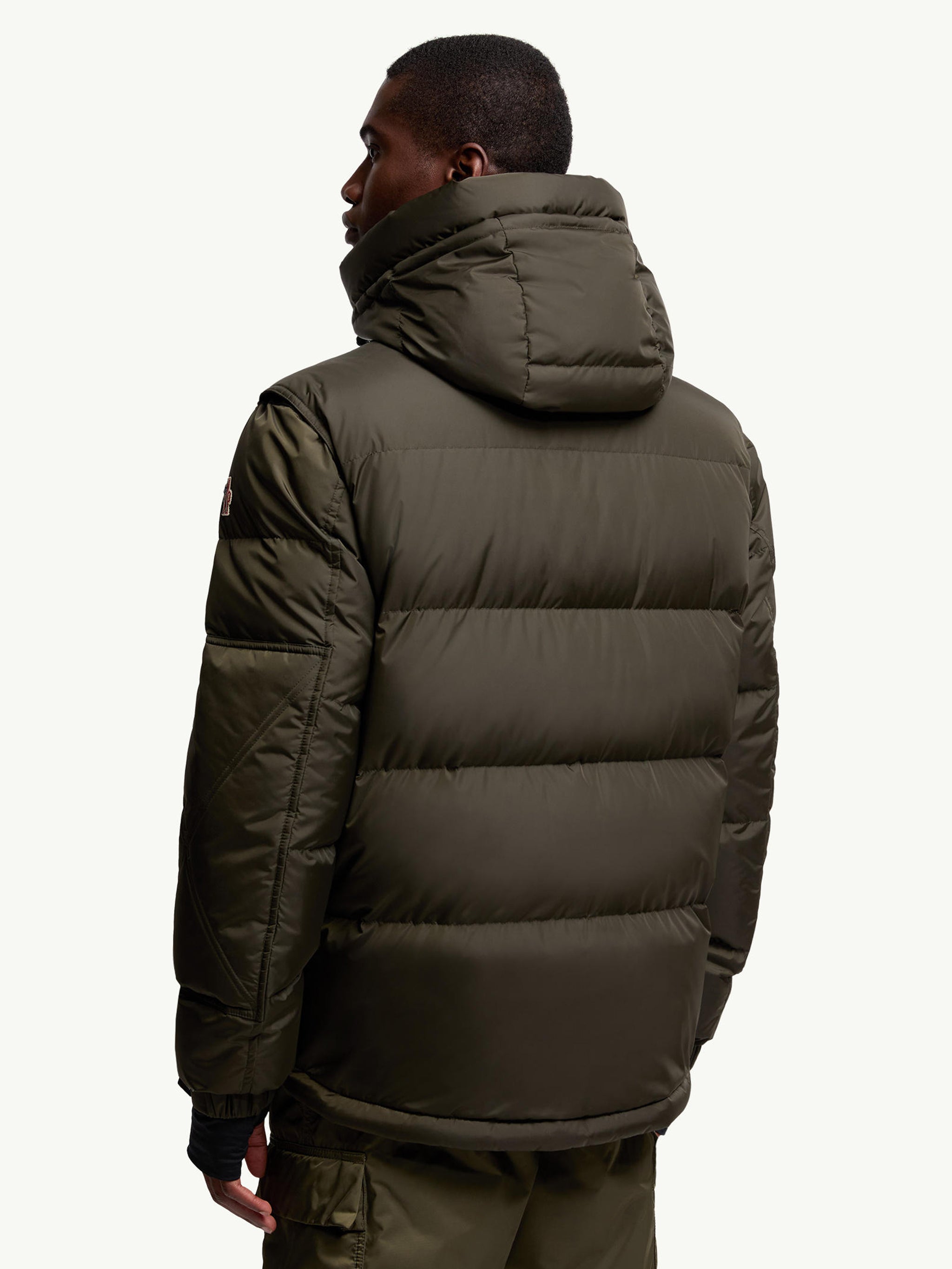 Kasanka Hooded Down Ski Jacket MONCLER Verde | Grifo210