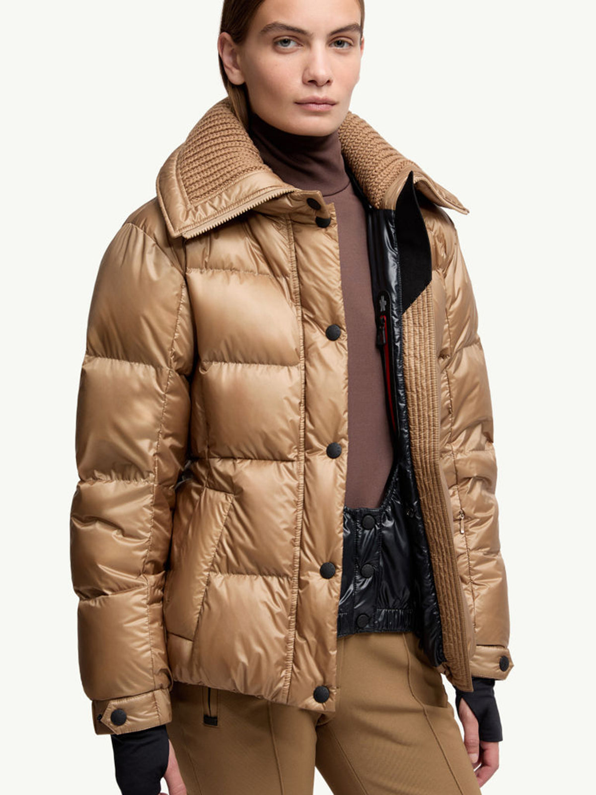 Bataillouse Padded Ski Jacket with Belt