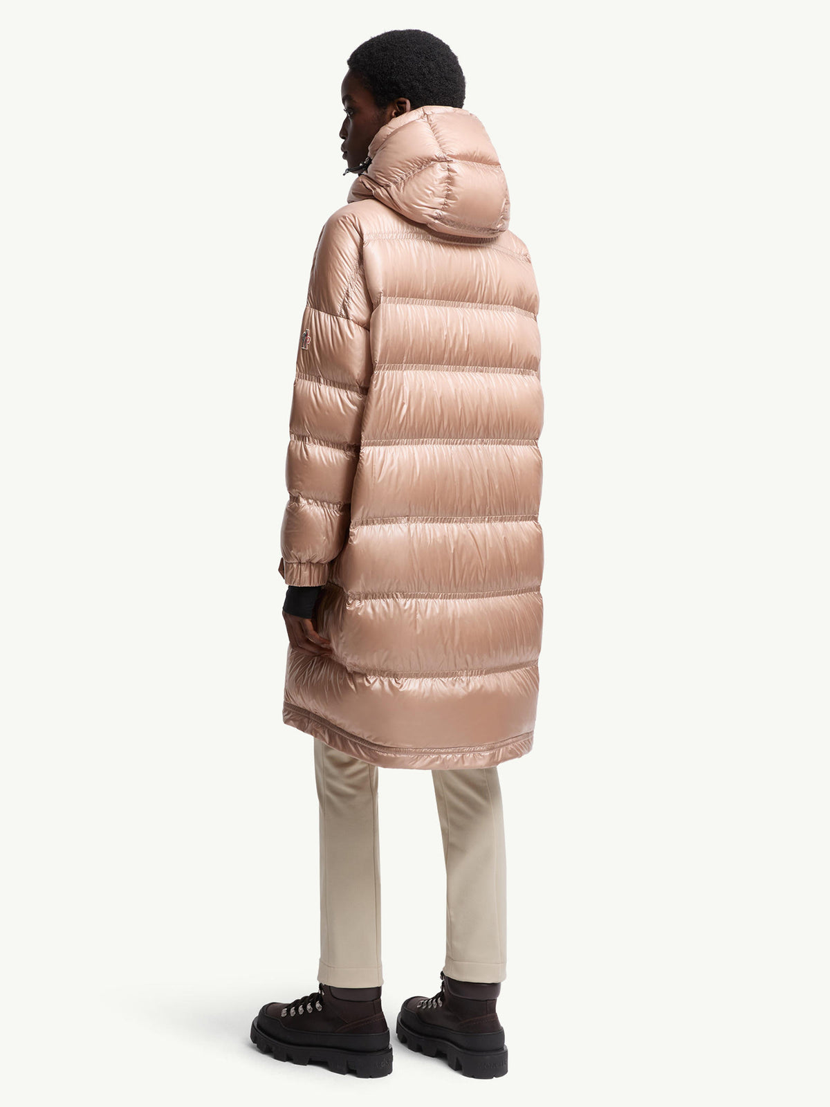 Rochelairs Hooded Long Down Jacket