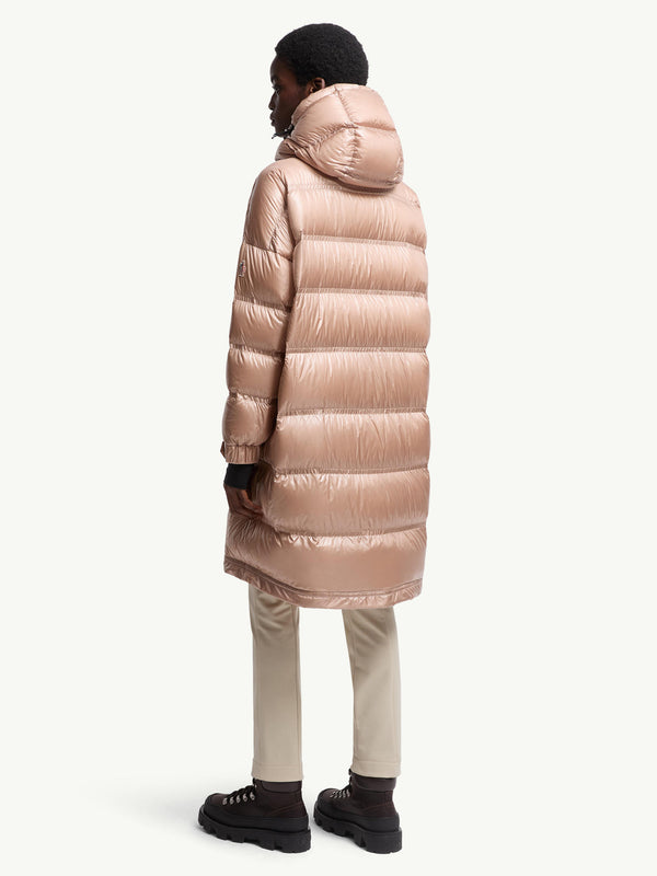 Rochelairs Hooded Long Down Jacket