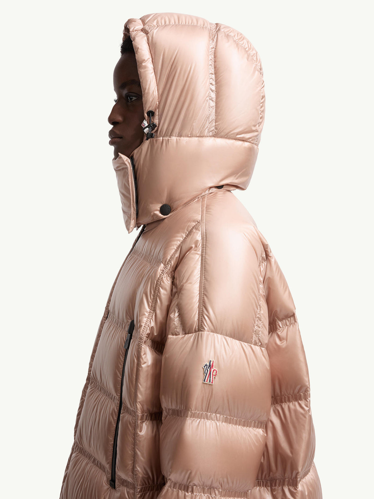 Rochelairs Hooded Long Down Jacket