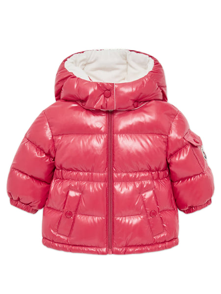Maire hooded down jacket MONCLER Kids Rosa Grifo210