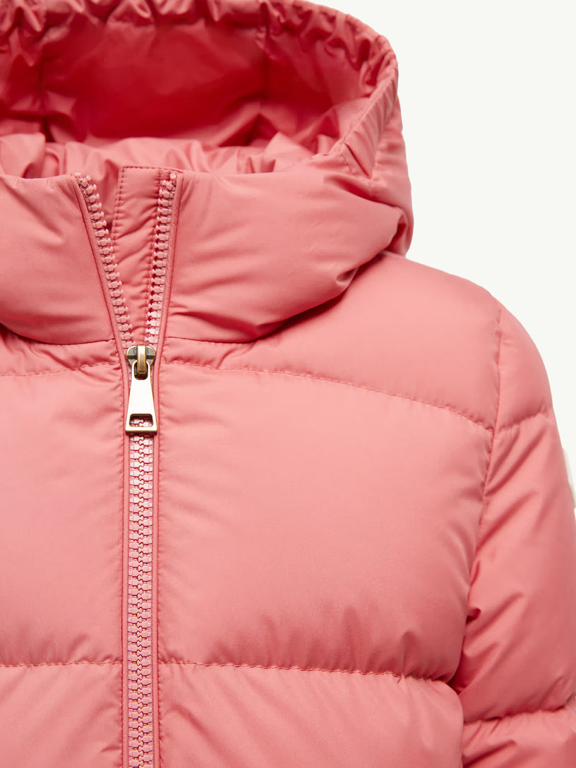 Cascar down jacket with hood