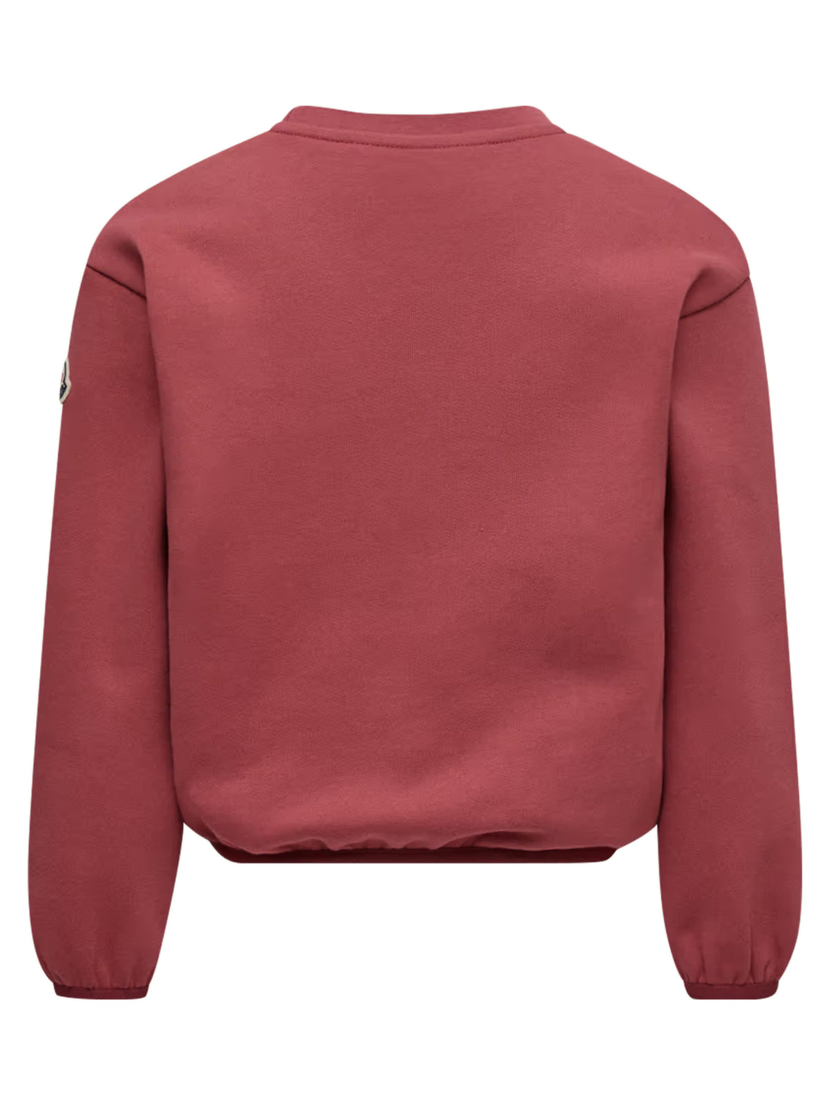 Cotton sweatshirt with teddy logo