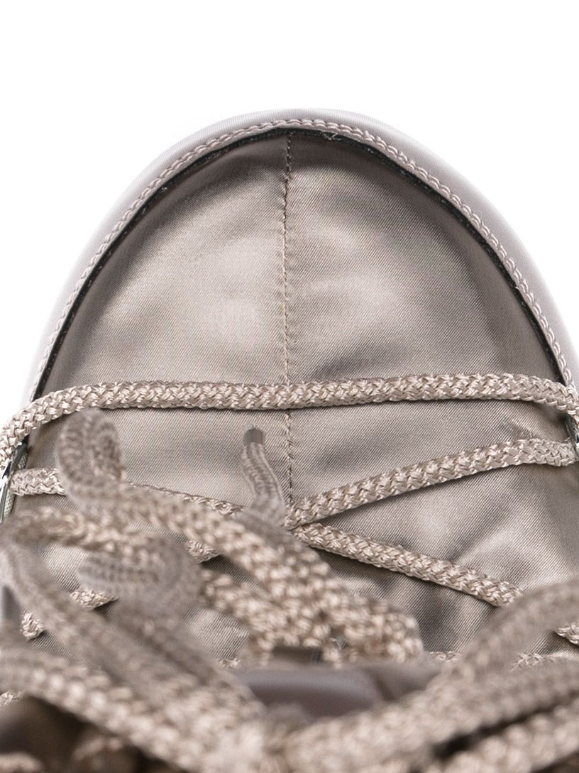 Icon Glance Platinum Satin Boots