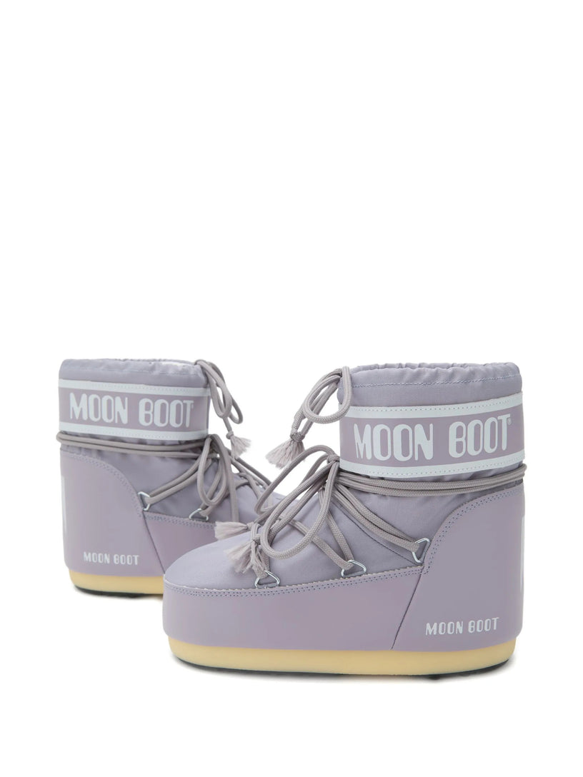 Icon Low Lilac Nylon Boots