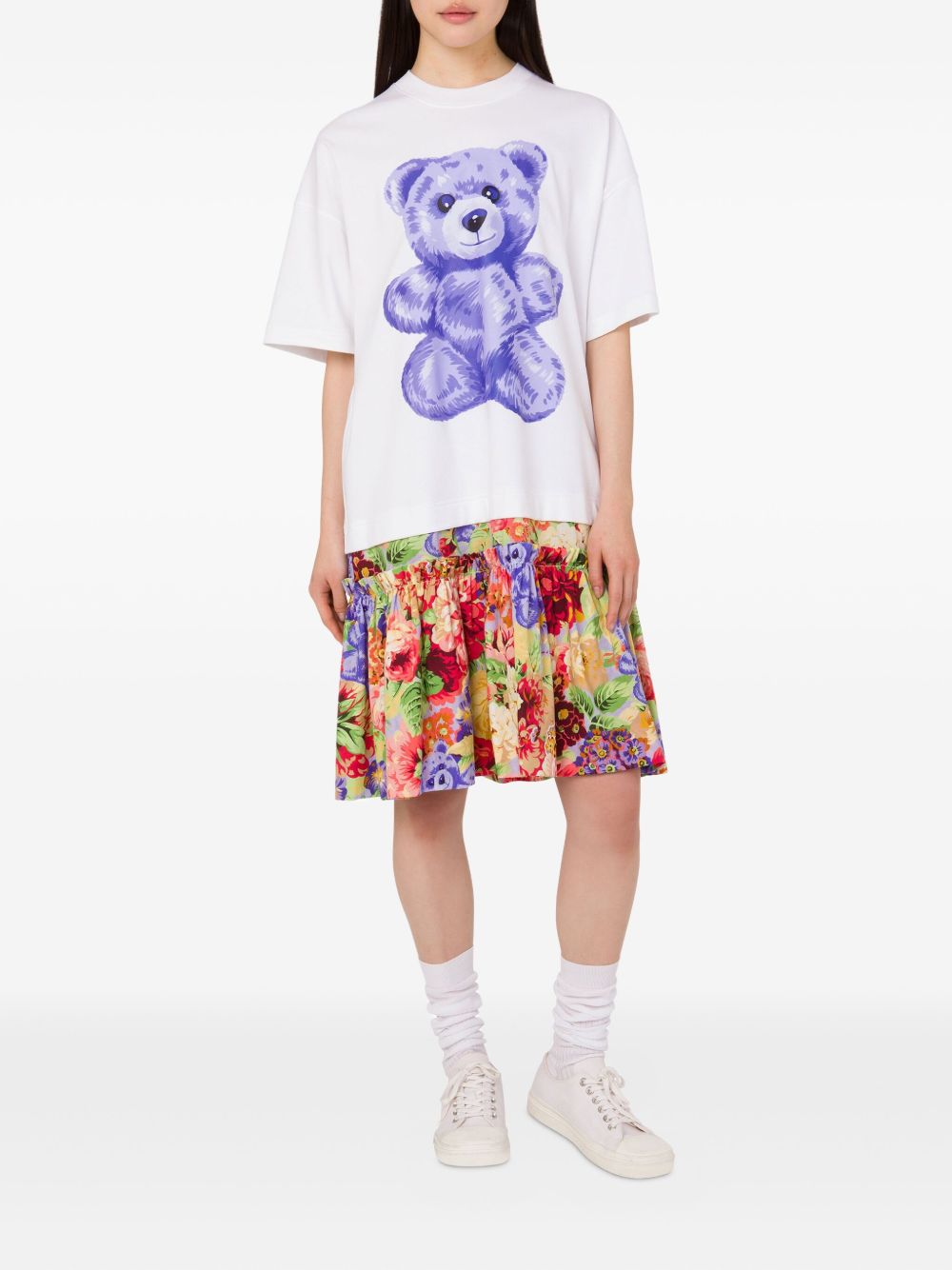 Moschino Teddy Bear Oversized Cotton Dress