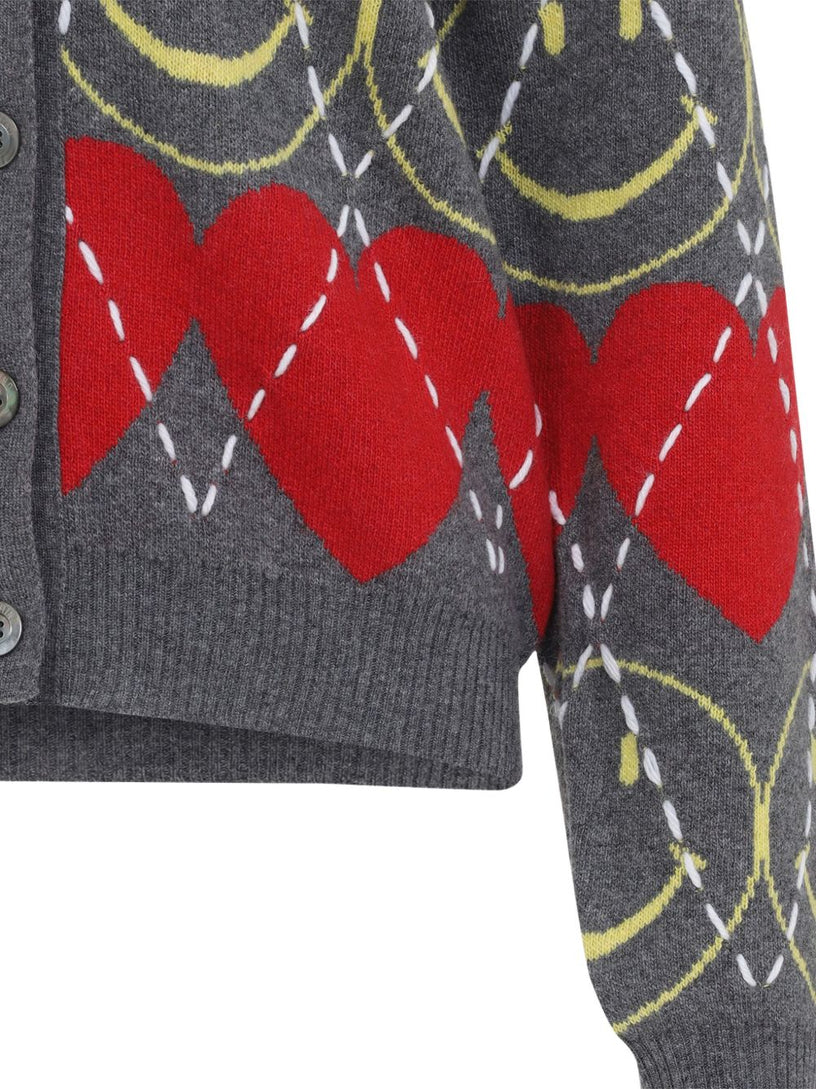 Cardigan with Smiley