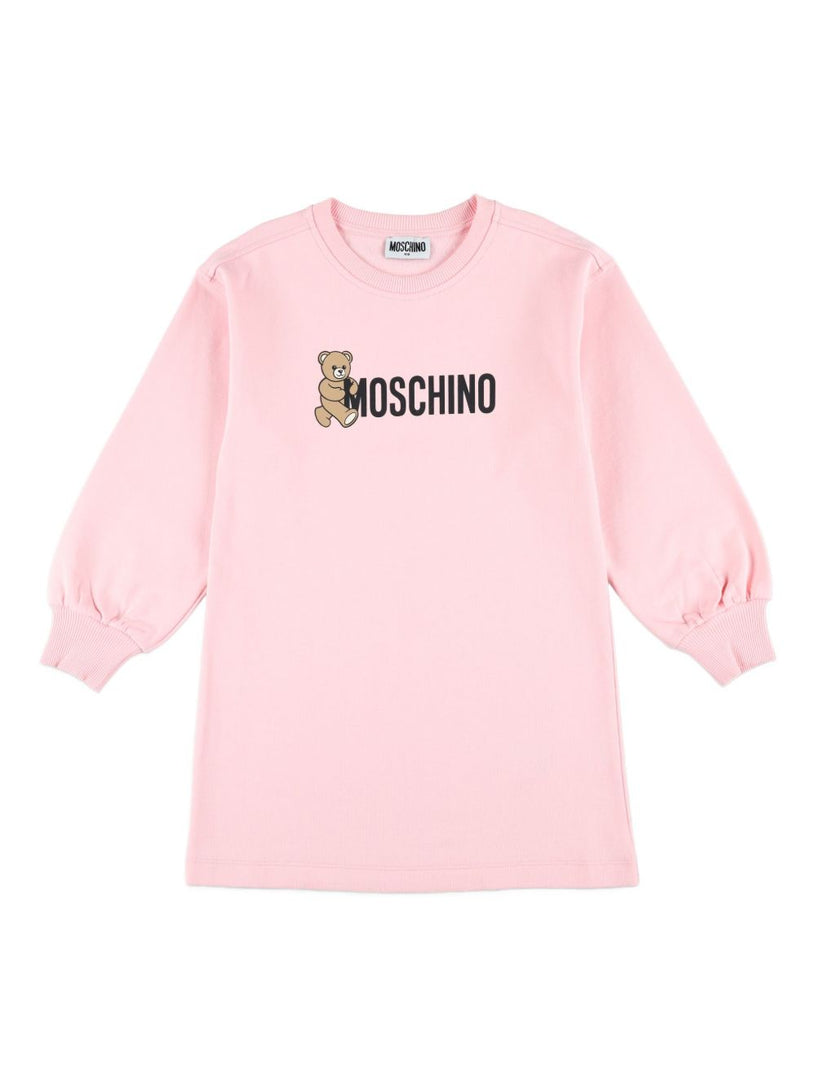 Sweatshirt dress with logo