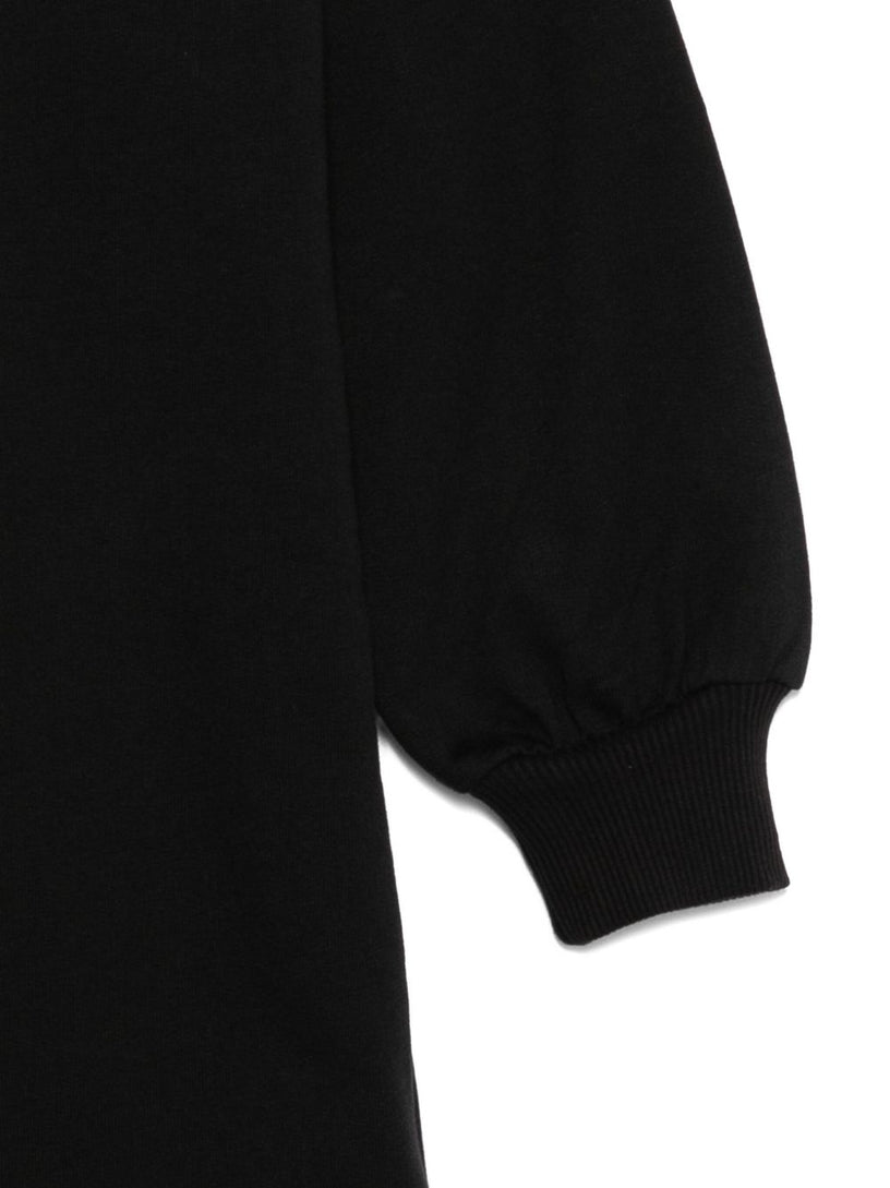 Sweatshirt dress with logo