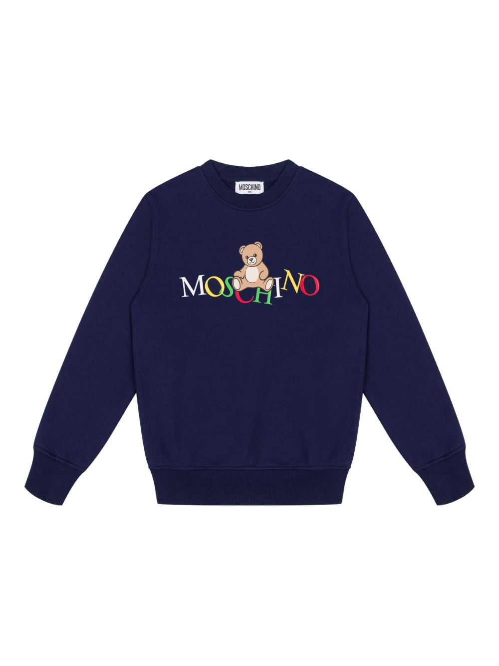 Bear-motif sweatshirt