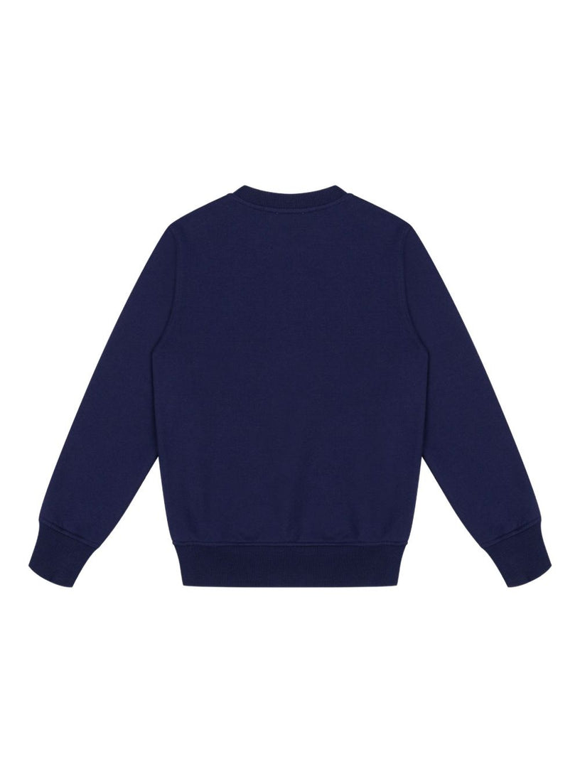 Bear-motif sweatshirt