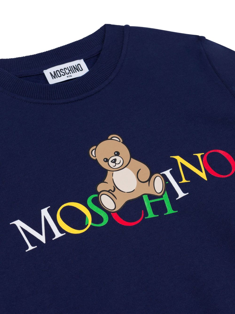 Bear-motif sweatshirt