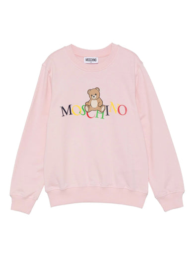 Bear-motif sweatshirt