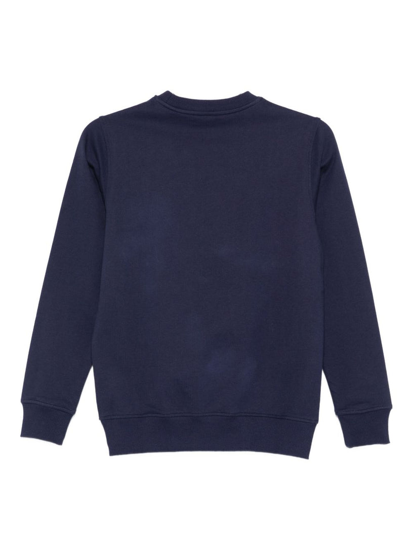 Teddy-print sweatshirt