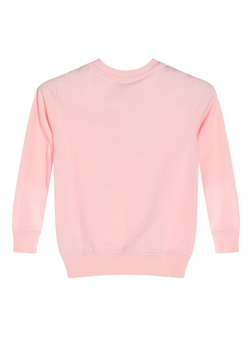 Teddy-print sweatshirt