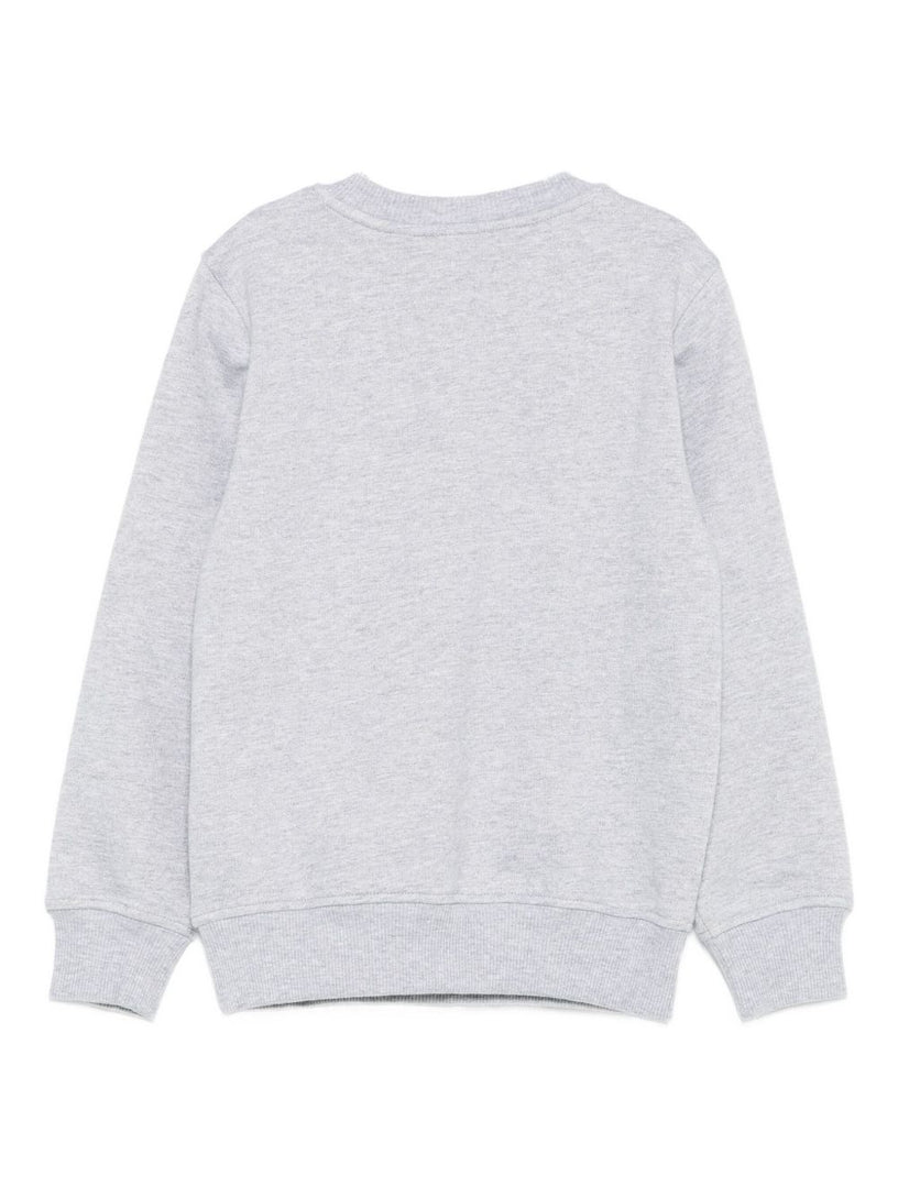 Teddy-print sweatshirt