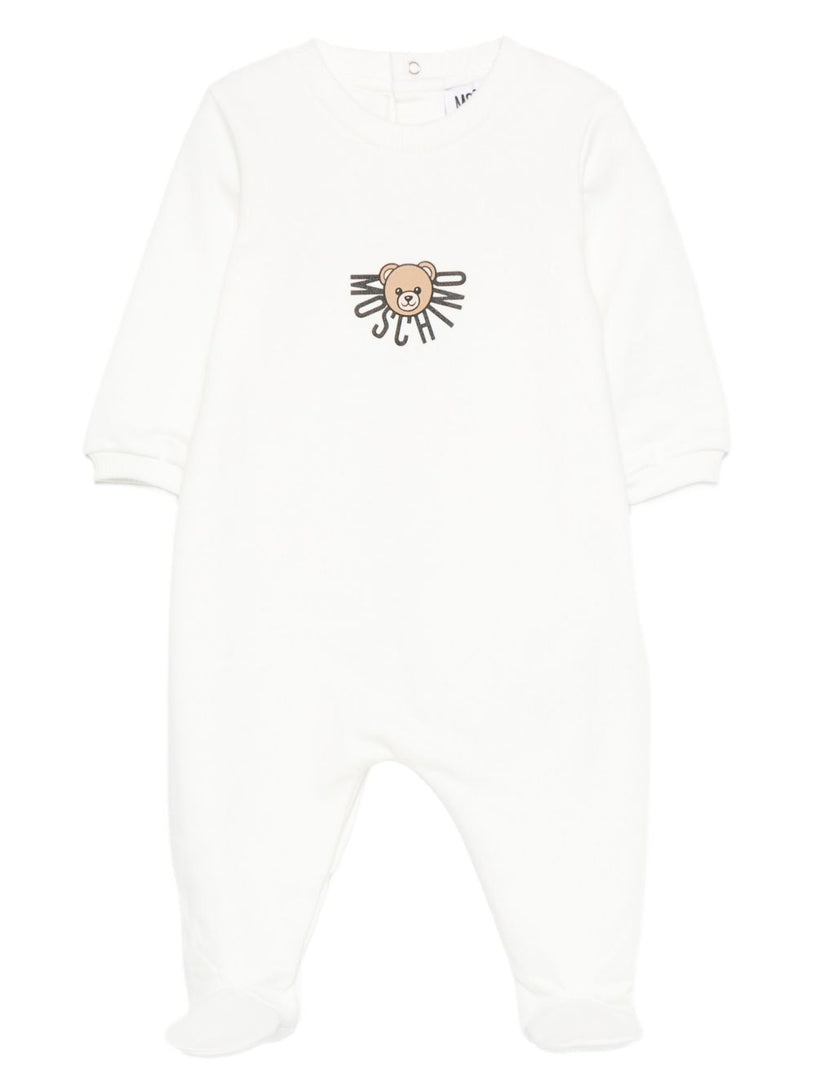 Teddy print onesie