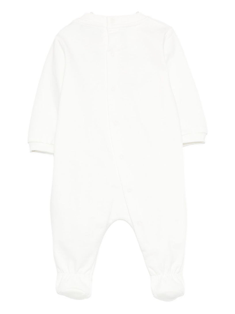Teddy print onesie