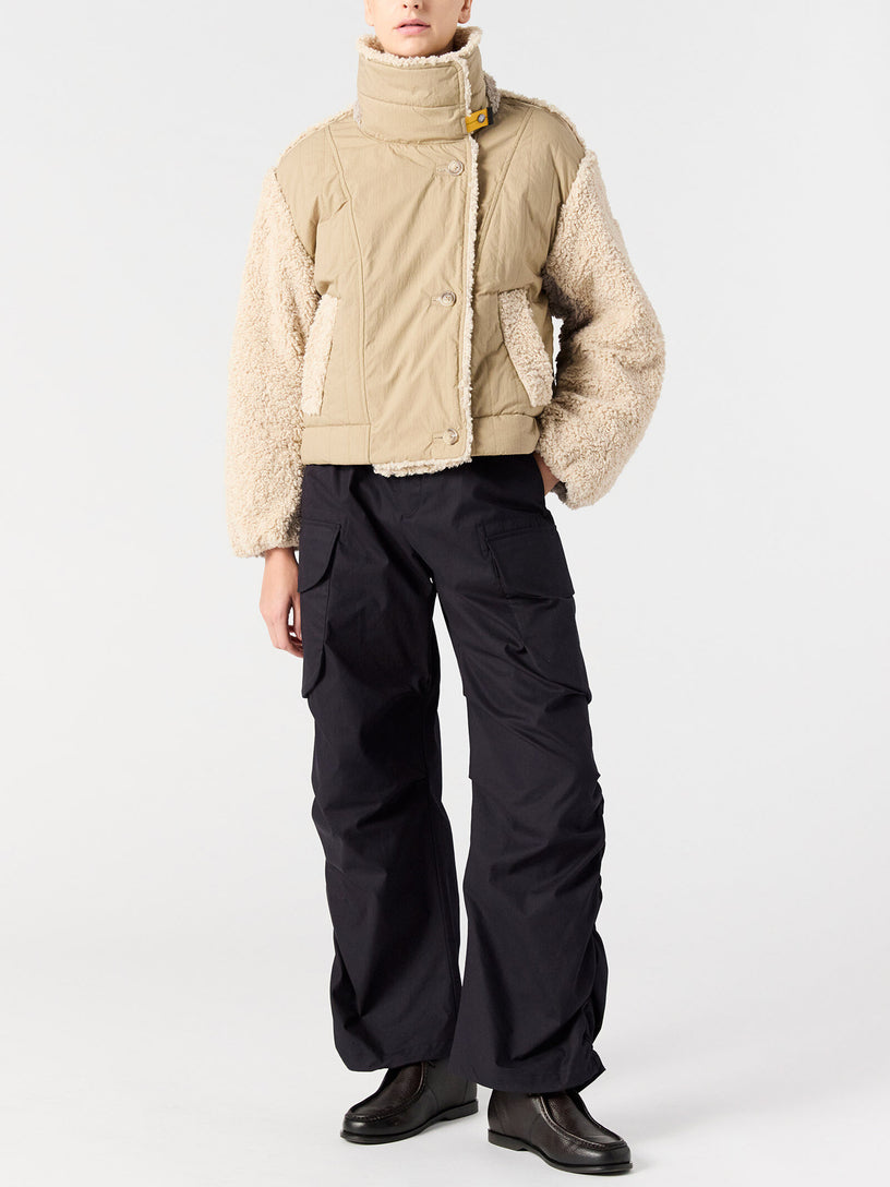 Kaede - fleece bomber jacket